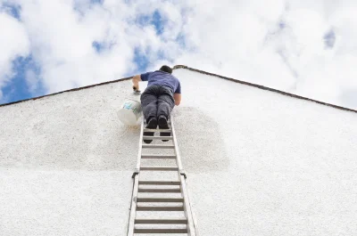 Peinture extérieure à Hénanbihen — façades et ravalement